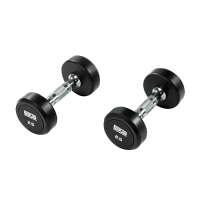 Гантель обрезиненная 2,5 кг BRONZE GYM BG-PA-DB-R025